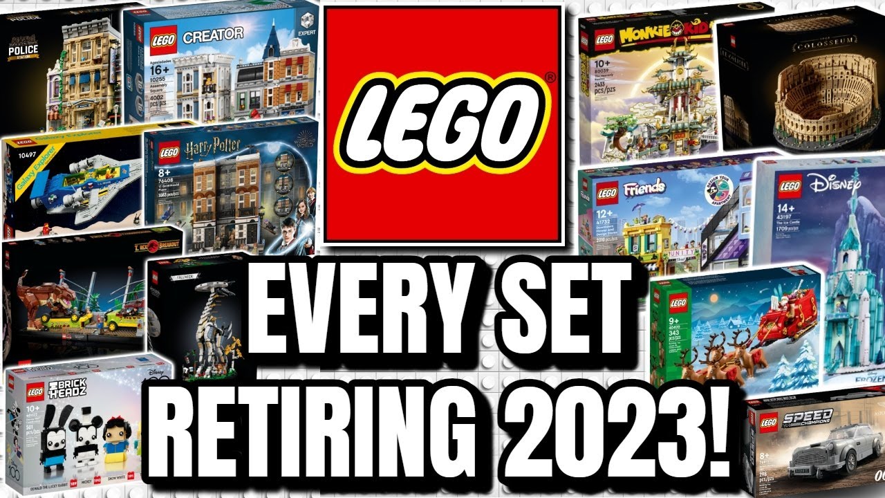 EVERY Lego Set Retiring In 2023! (350+ SETS!?) – TRENDING TOYS FOR THIS ...